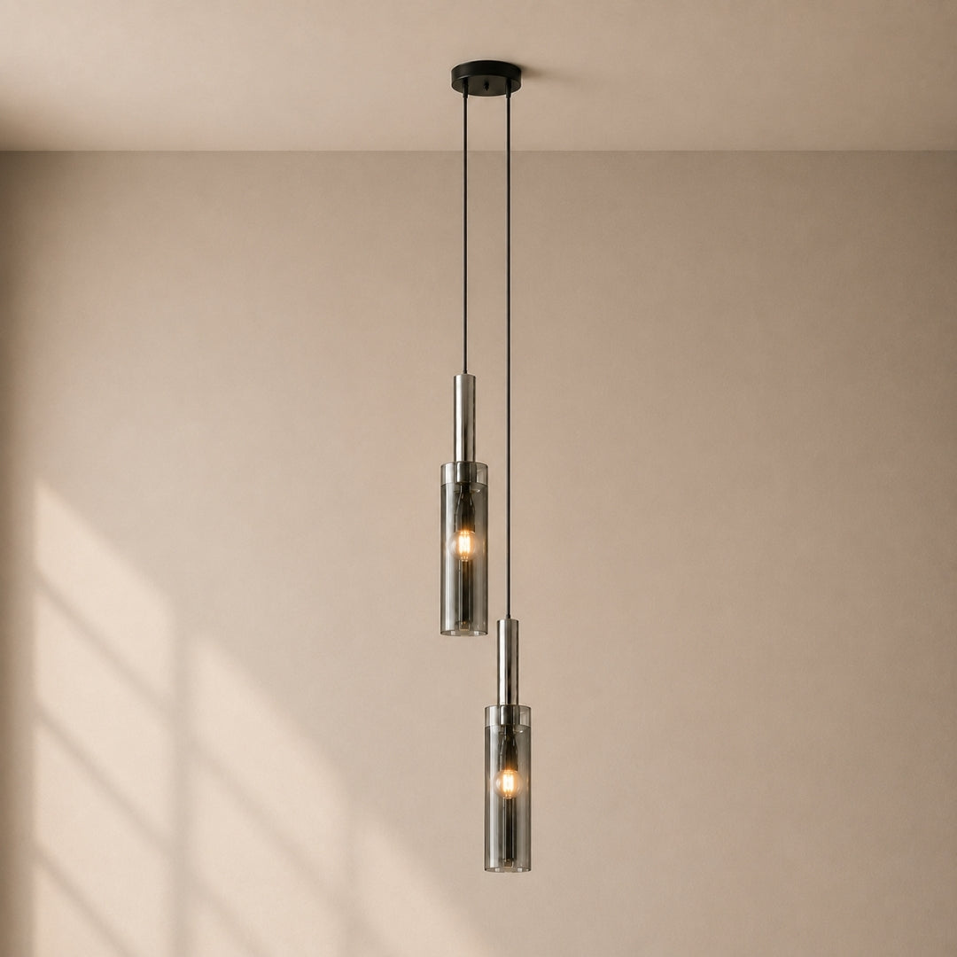 Corvina | Pendelleuchte aus Kristallglas