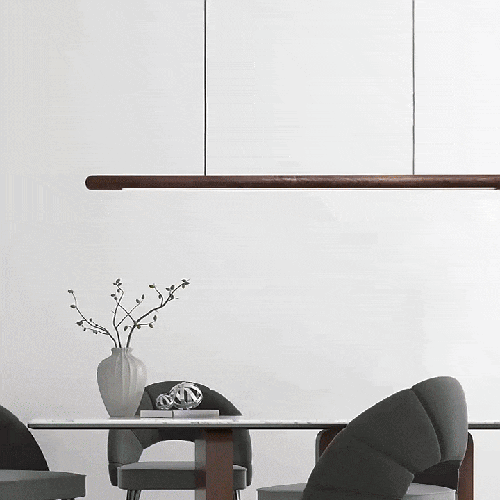Ulva™ | Moderne Pendelleuchte aus Holz