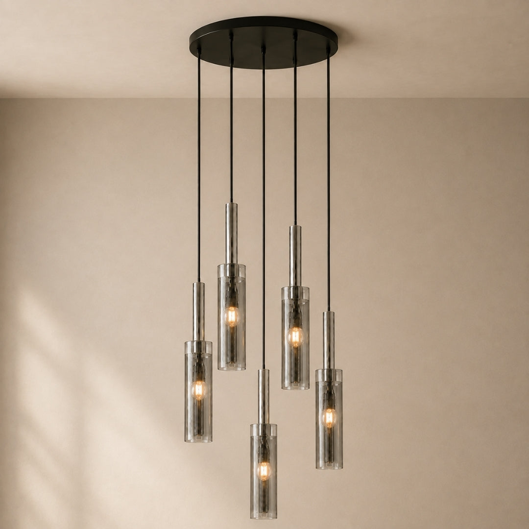 Corvina | Pendelleuchte aus Kristallglas