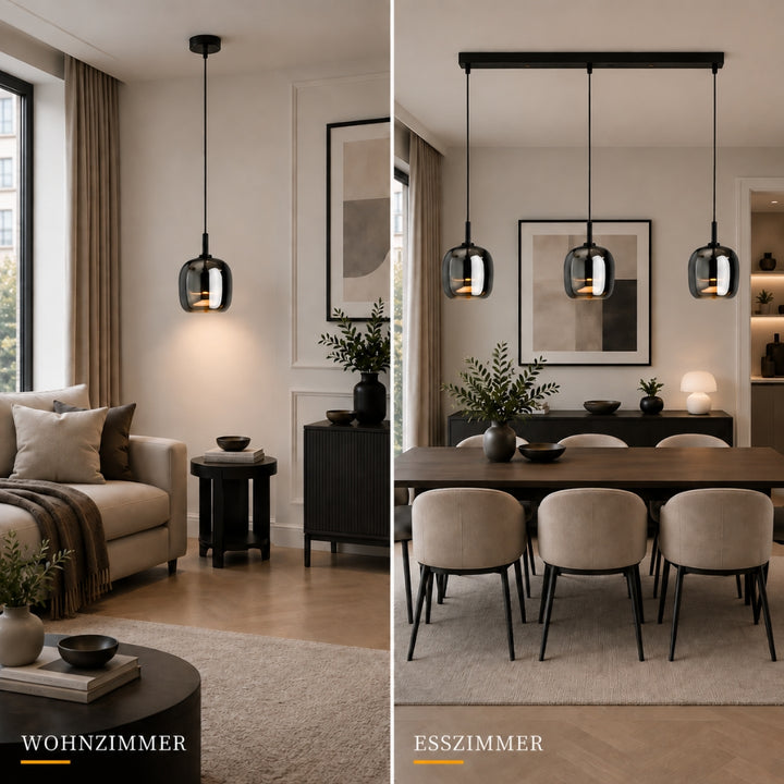 Calista | Glas Pendelleuchte