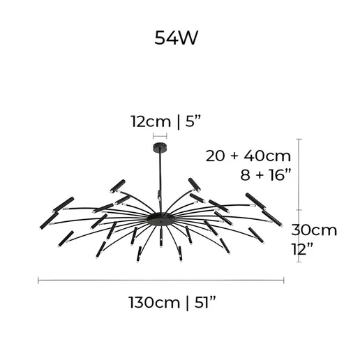 Shila™ | Moderne Spider-Deckenleuchte