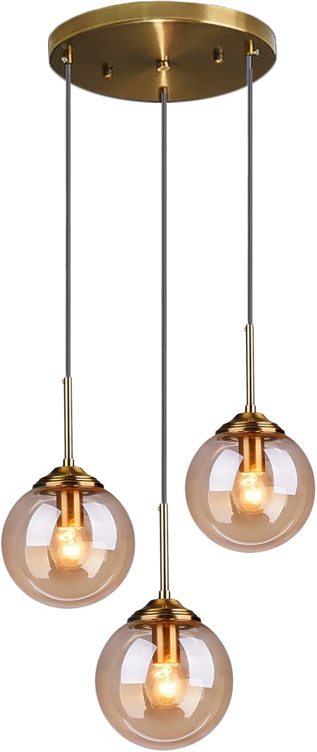 Jovian™ | Elegante Glaskugel-Hängeleuchte