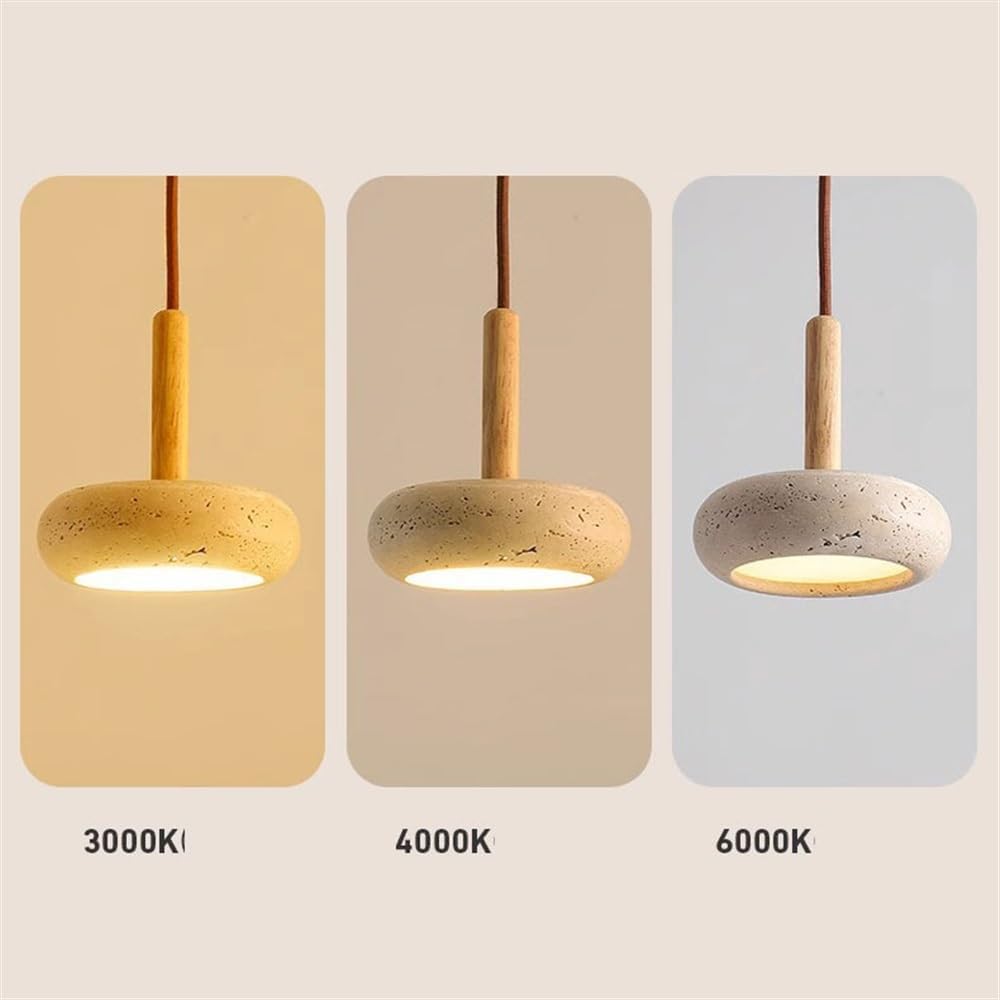 Wyla™ | LED-Anhänger aus Naturstein
