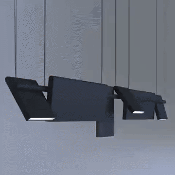 Faro™ | Moderner Drehbarer LED-Kronleuchter