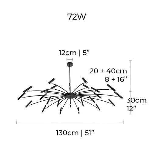 Shila™ | Moderne Spider-Deckenleuchte