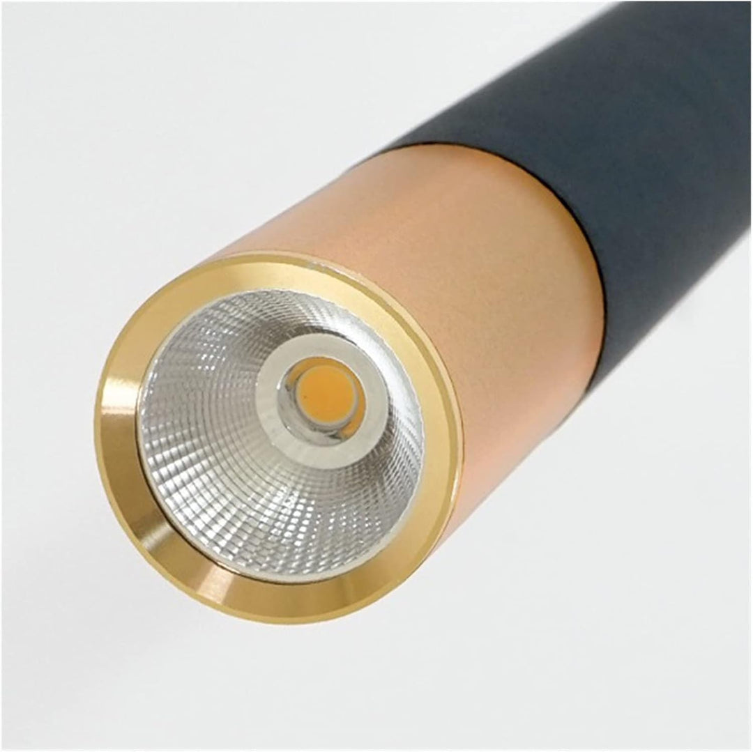 Yvida™ | Black Brass Tube Pendelleuchte