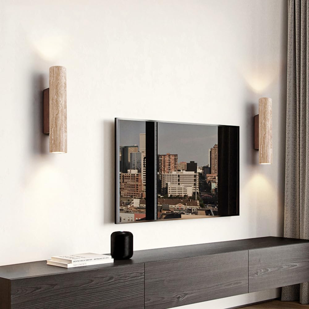 Isla™ | Moderne LED-Wandleuchte aus Stein