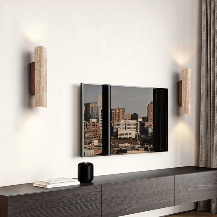 Isla™ | Moderne LED-Wandleuchte aus Stein