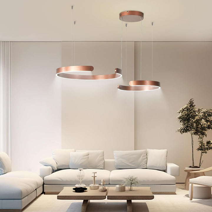 Vaya™ | Minimalistischer LED-Ring-Kronleuchter