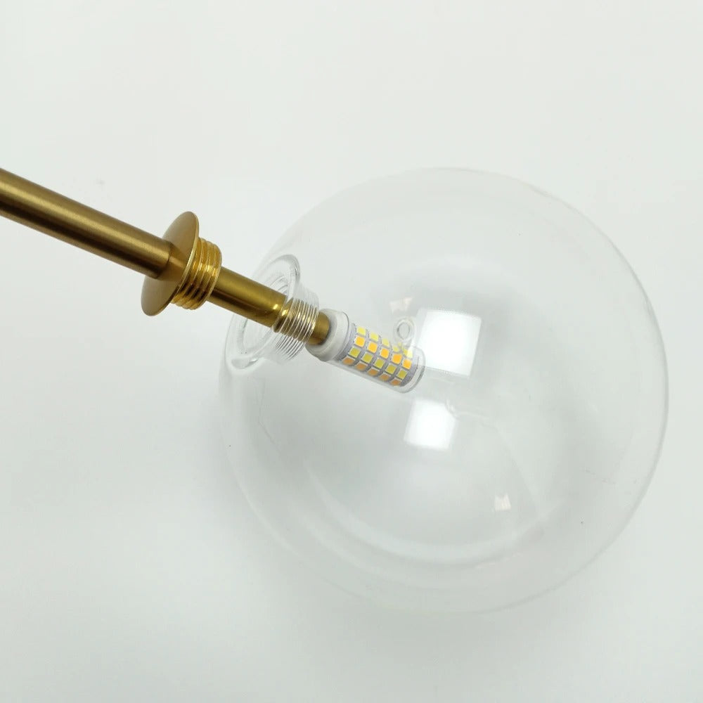 Gilda™ | Pendelleuchte aus Klarglas