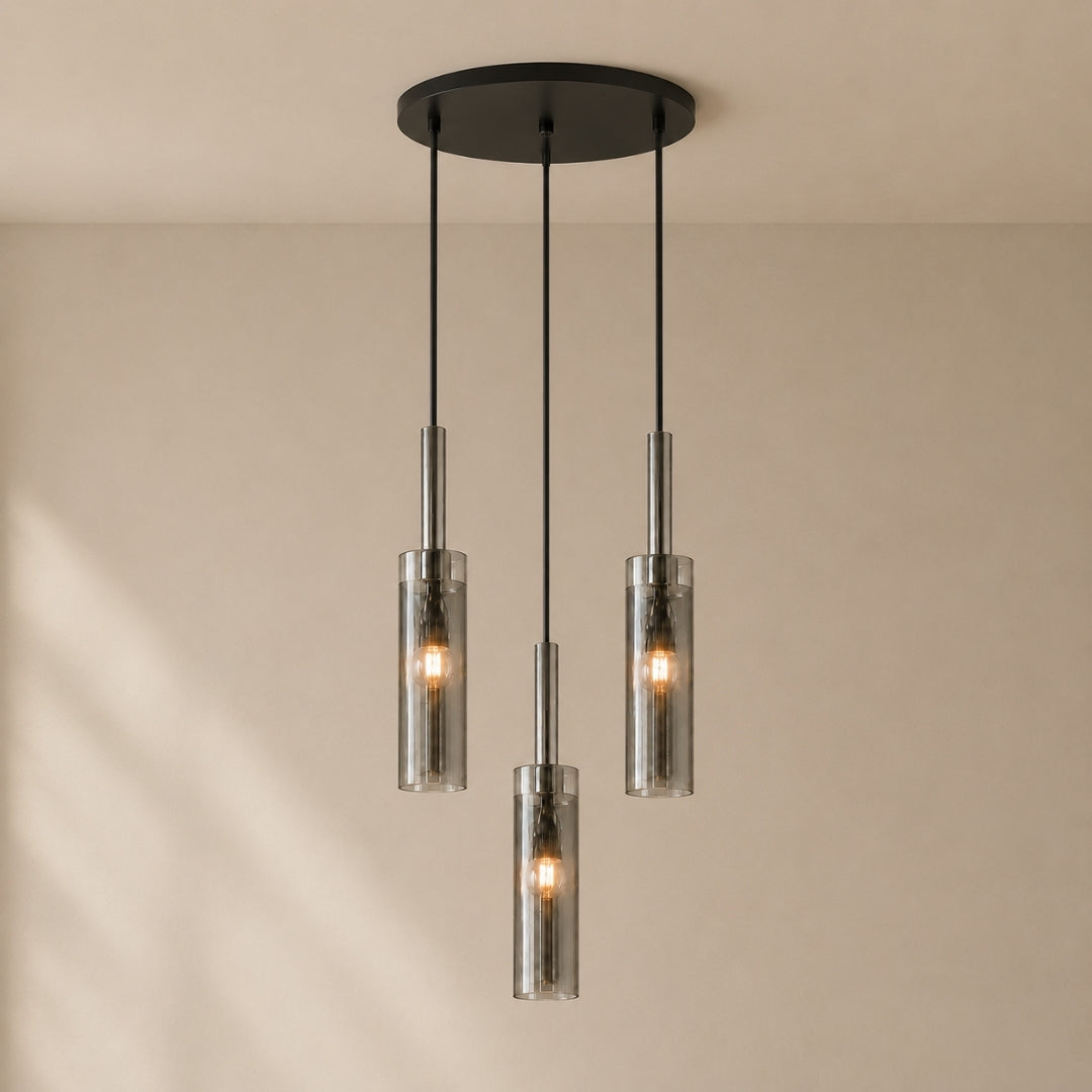 Corvina | Pendelleuchte aus Kristallglas