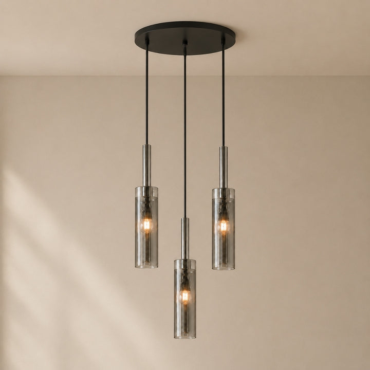 Corvina | Pendelleuchte aus Kristallglas