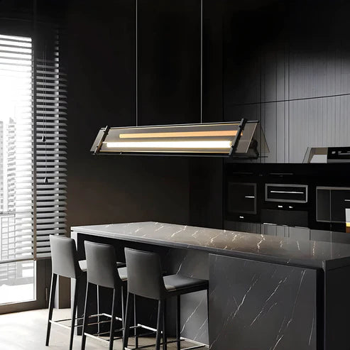 Velino™ | Industrielle Dreiecksleuchte aus Glas
