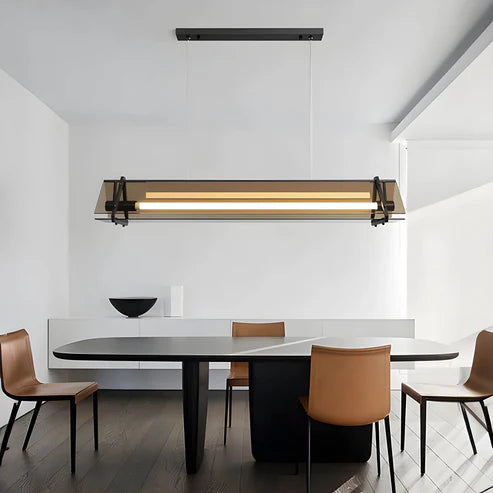 Velino™ | Industrielle Dreiecksleuchte aus Glas
