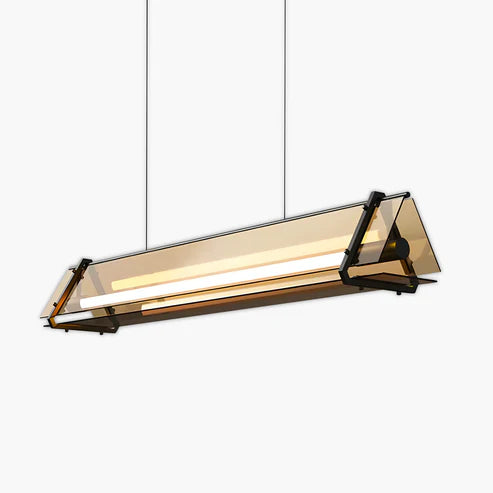 Velino™ | Industrielle Dreiecksleuchte aus Glas