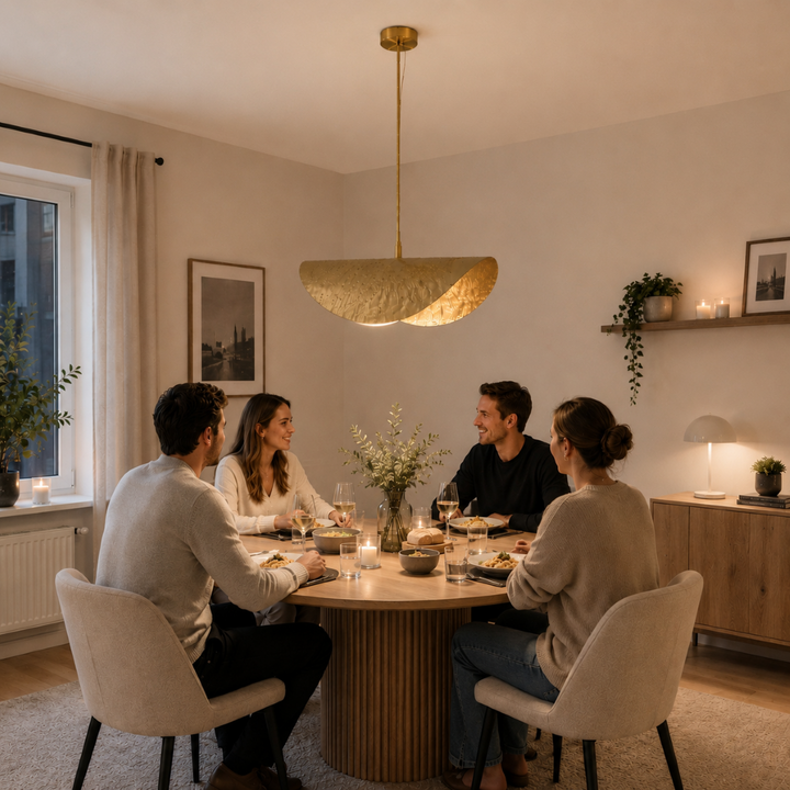 Althea | Pendelleuchte aus Kupfer