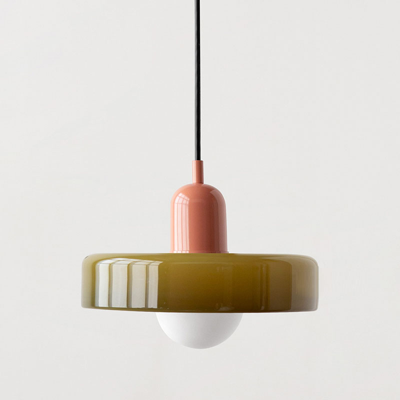 Vintage Flair™  | Nördlicher Retro Glas Kronleuchter