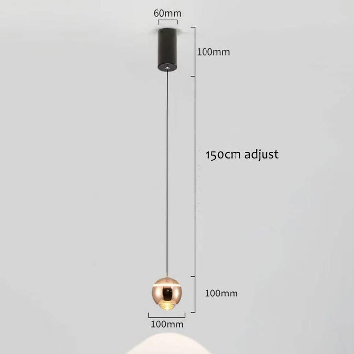 Dynamo™ | Moderne elegante LED-Kugel Pendelleuchte