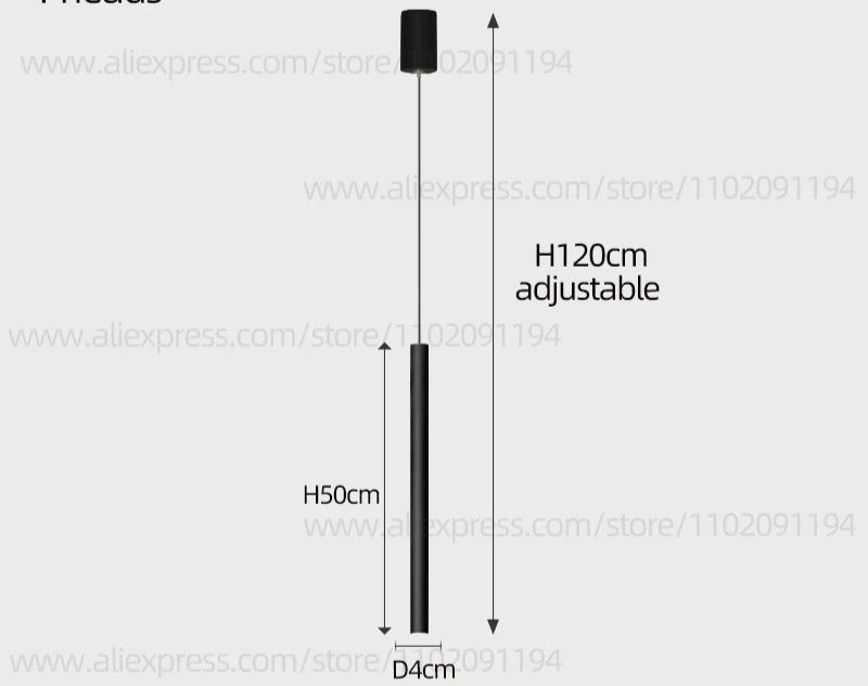 Ella™ | Elegantes LED-Treppenhauspendel