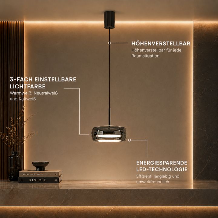 Esraa | Glas Pendelleuchte