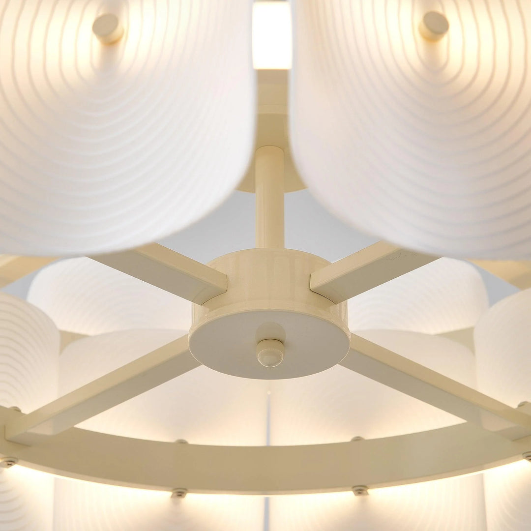 Paula™ | Minimalistischer LED-Fingerabdruck-Kronleuchter