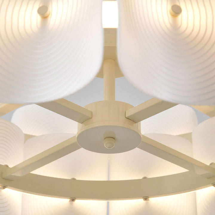 Paula™ | Minimalistischer LED-Fingerabdruck-Kronleuchter