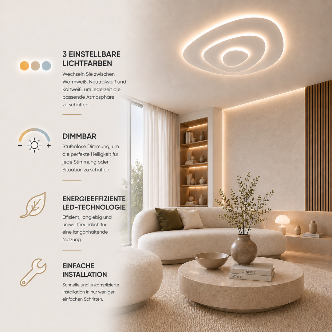 Amira | LED Deckenleuchte