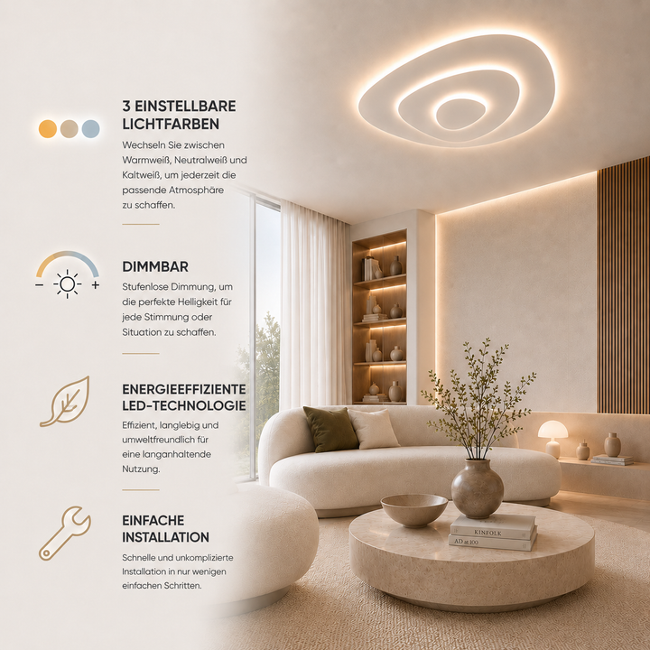 Amira | LED Deckenleuchte