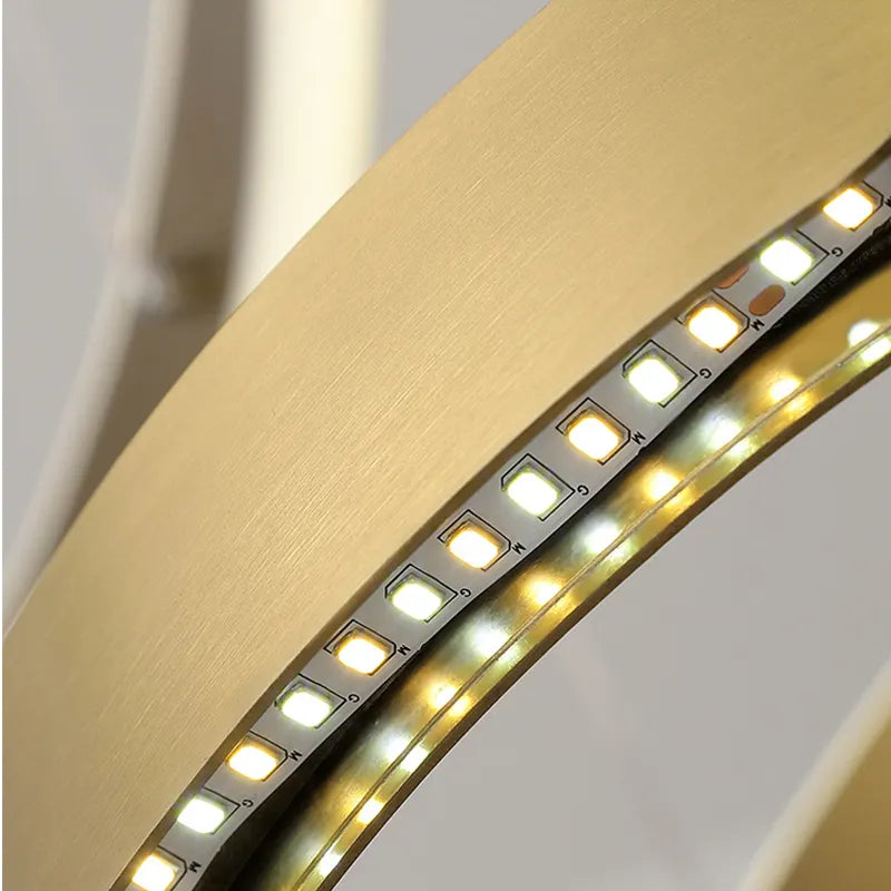 Vaya™ | Minimalistischer LED-Ring-Kronleuchter