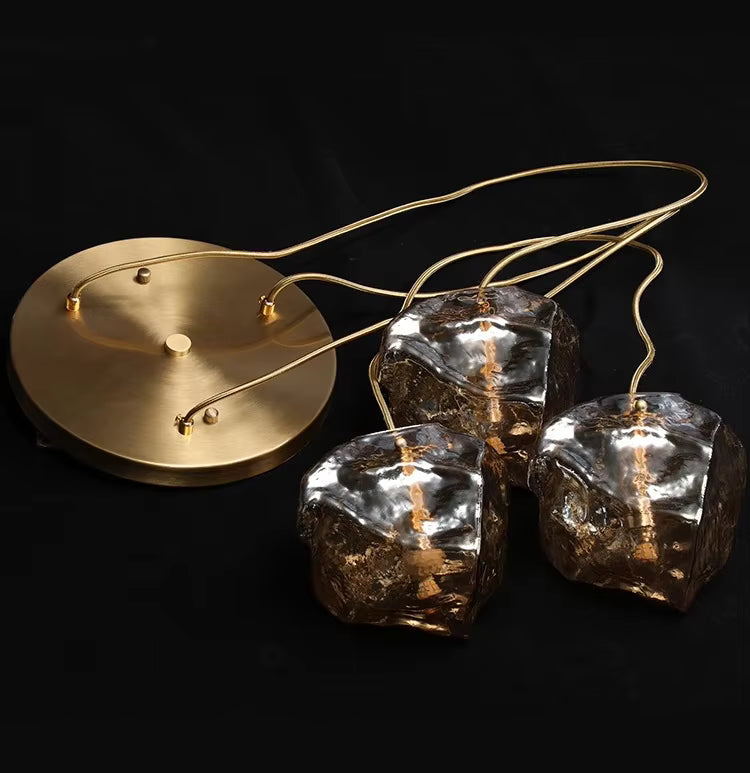 Orvanna™ | Eisglas-Pendelleuchte