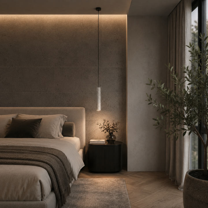 LUVO Pendelleuchte – Grauer Beton