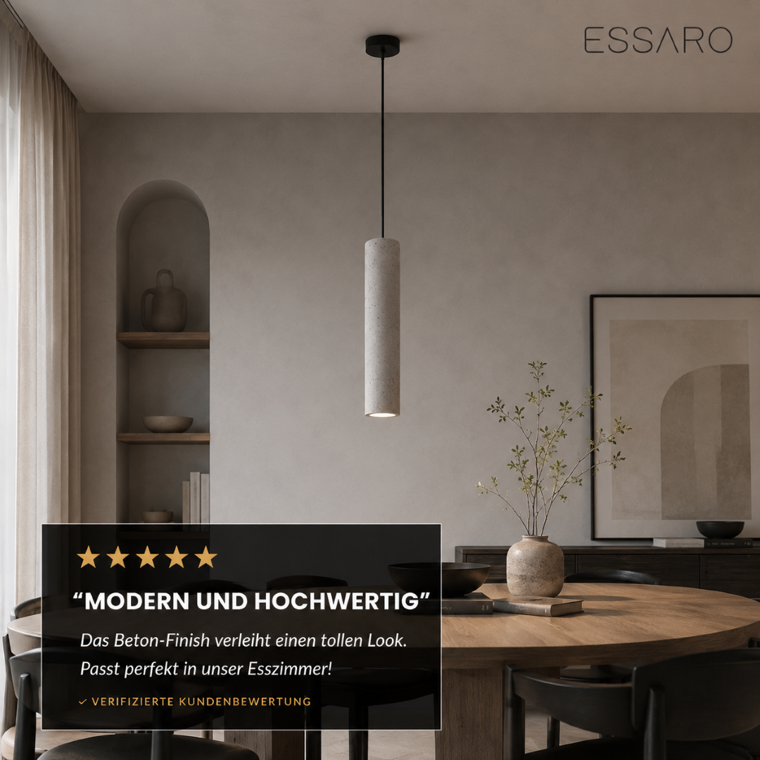 LUVO Pendelleuchte – Grauer Beton