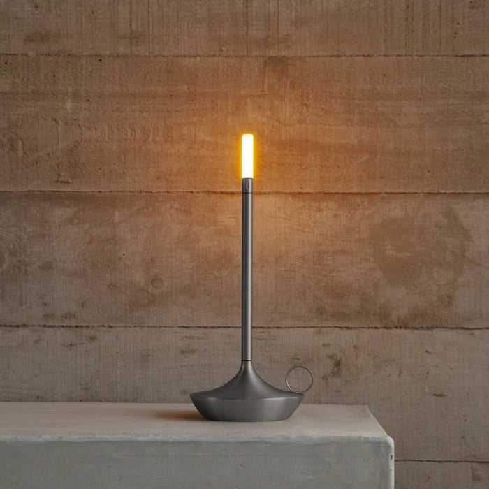 Gusto™ | Schnurlose Vintage-Kerzenlampe