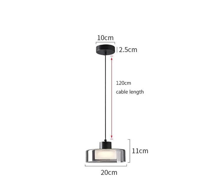 Nora™ | Elegantes Glaspendel