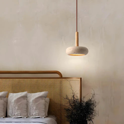 Wyla™ | LED-Anhänger aus Naturstein