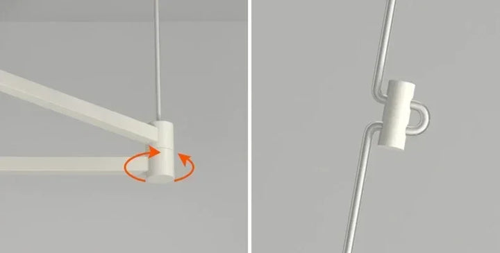 Elydris™ | Verstellbare Pendelleuchte mit Schwenkarm