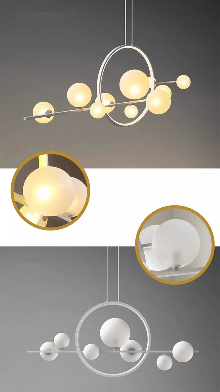Potr™ | Moderne lineare Kugel-Hängeleuchte