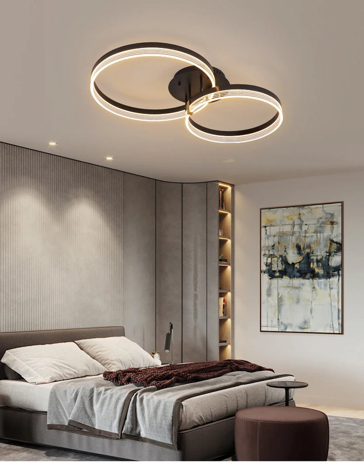 Dico™ | Acryl-Ring-LED-Kronleuchter