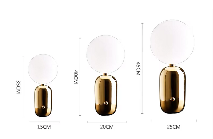Eranis™ | Elegante Globe Nachttischlampe