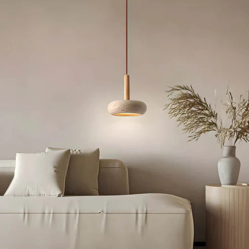 Wyla™ | LED-Anhänger aus Naturstein
