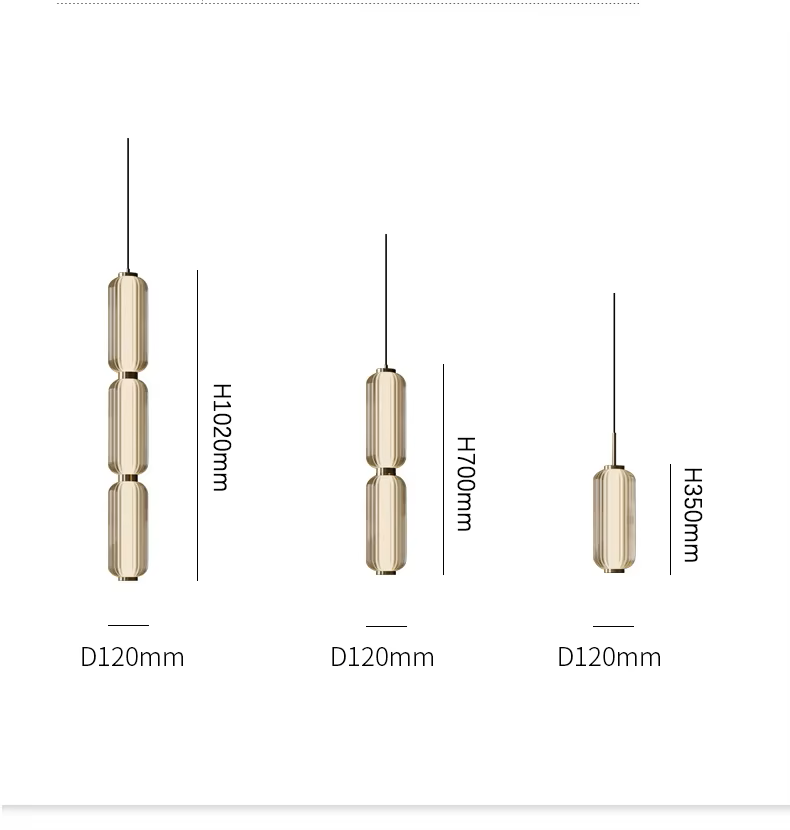 Vienna™ | Moderne Eleganz Glas-Pendelleuchte