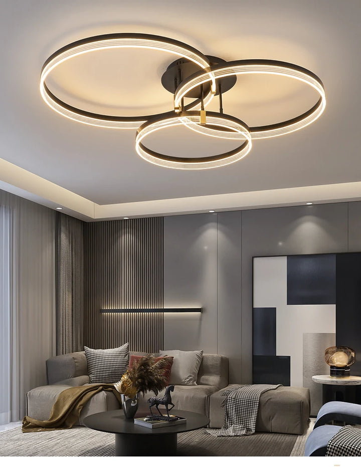 Dico™ | Acryl-Ring-LED-Kronleuchter