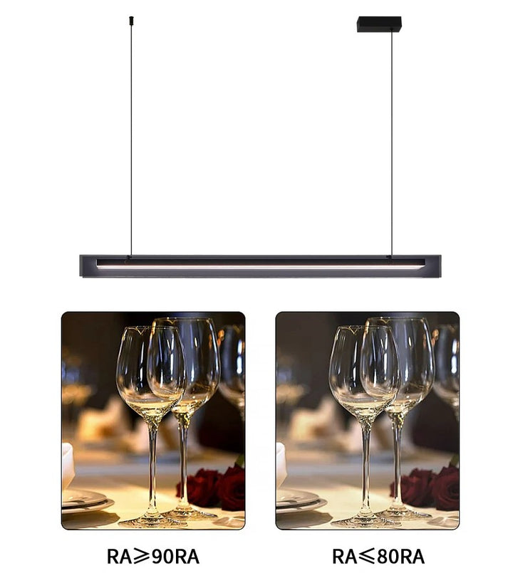 Matthis™ | Doppelschichtige LED-Glaspendelleuchte