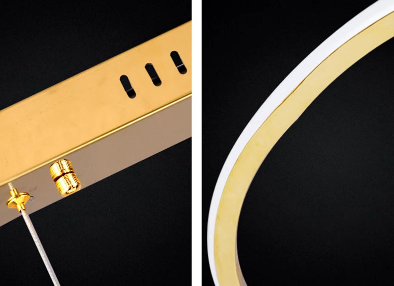 Alma™ | Verstellbarer moderner Ring-Kronleuchter