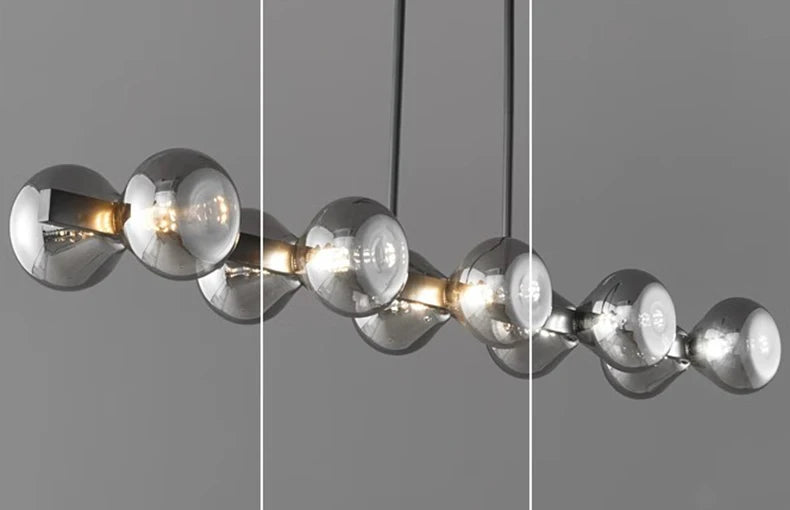 Elva™ | Luxuriöser Nebula Glas Kronleuchter