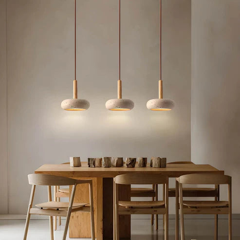 Wyla™ | LED-Anhänger aus Naturstein