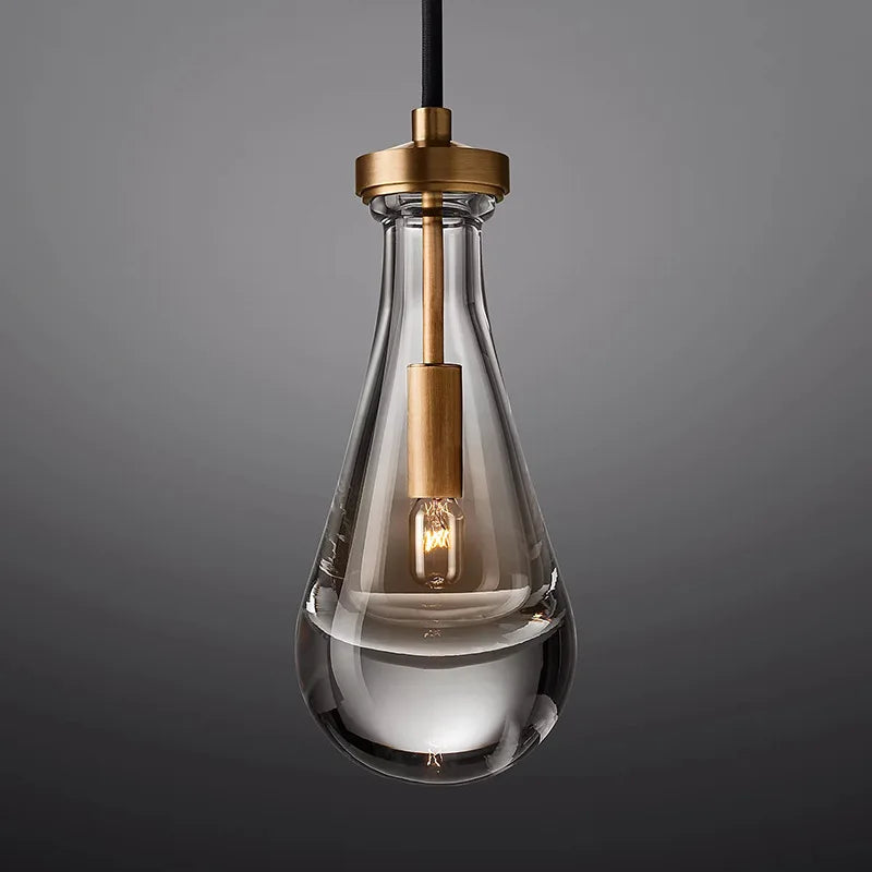 Vara™ | Regentropfen Glas Pendelleuchte