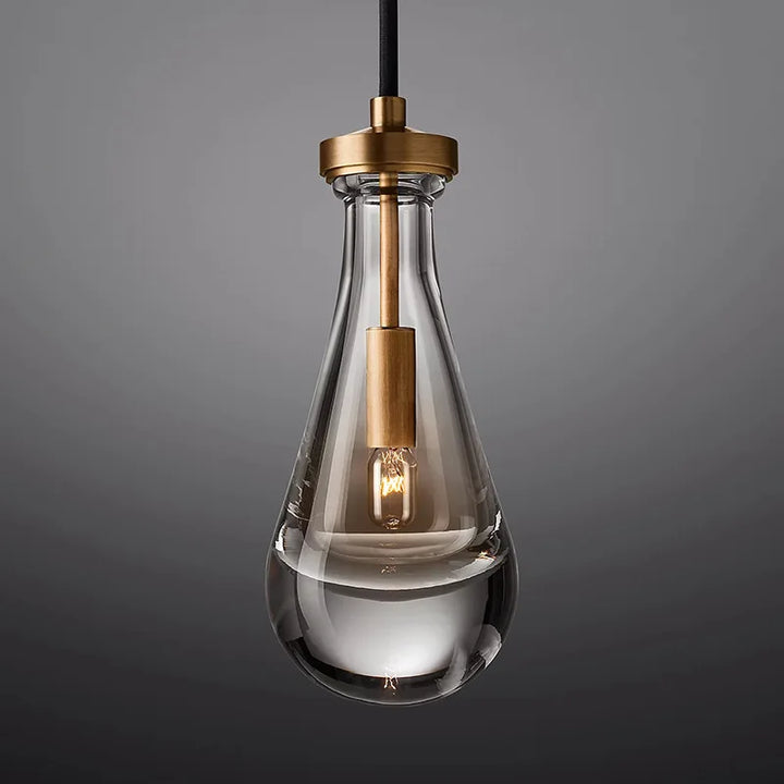 Vara™ | Regentropfen Glas Pendelleuchte