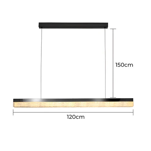 Viola™ | Lichtdurchlässige Harz-Hängelampe