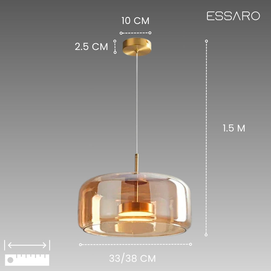 Guno | Glas Pendelleuchte